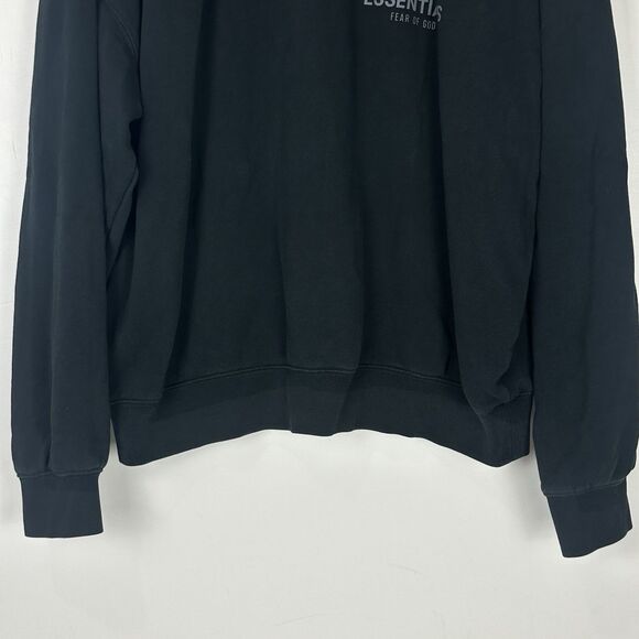 Fear Of God Essentials Polo Long Sleeve Mens Size Small  Oversized Boxy Fit - Picture 5 of 11